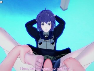 Bernadetta from Fire Emblem Three Houses Gives You A Footjob Hentai POV