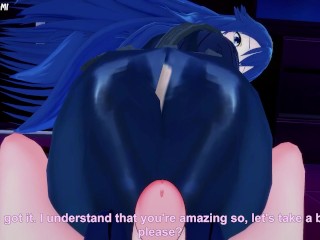 Lucina from Fire Emblem Awakening Gives You A Footjob Hentai POV