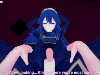 Lucina from Fire Emblem Awakening Gives You A Footjob Hentai POV