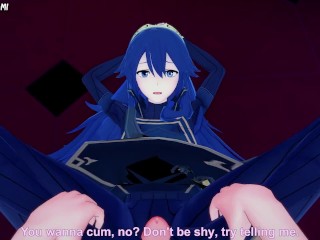 Lucina from Fire Emblem Awakening Gives You A Footjob Hentai POV