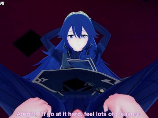 Lucina from Fire Emblem Awakening Gives You A Footjob Hentai POV