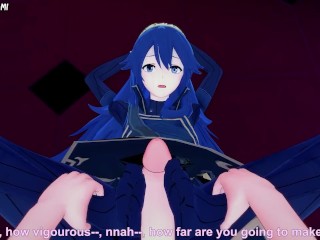 Lucina from Fire Emblem Awakening Gives You A Footjob Hentai POV