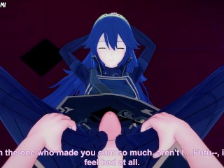 Lucina from Fire Emblem Awakening Gives You A Footjob Hentai POV