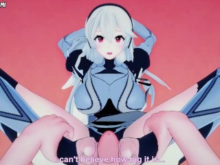 Corrin from Fire Emblem Fates Gives You A Footjob Hentai POV