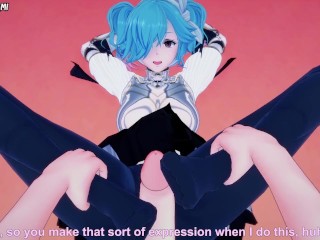 Peri from Fire Emblem Fates Gives You A Footjob Hentai POV