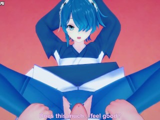 Setsuna from Fire Emblem Fates Gives You A Footjob Hentai POV