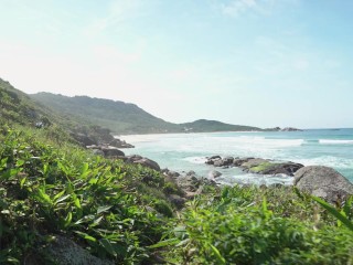 Hiking to a nudiste beach in Brazil - Outdoor Sex - SammmNextDoor Date Night #30