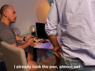 Busty office secretary fucks muscular patient Daniela Gomez & Angel Cruz