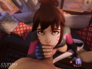 82% D.va Loving Gentle Blowjob [Overwatch 2] [Grand Cupido]