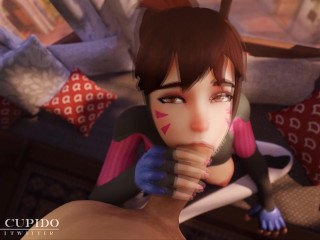 82% D.va Loving Gentle Blowjob [Overwatch 2] [Grand Cupido]