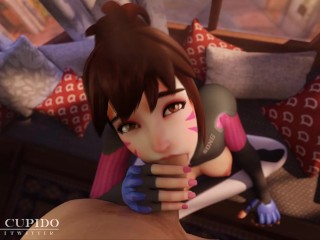 82% D.va Loving Gentle Blowjob [Overwatch 2] [Grand Cupido]