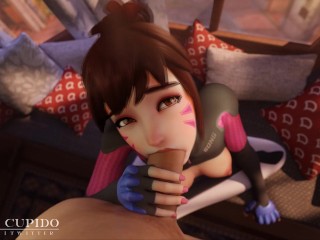 82% D.va Loving Gentle Blowjob [Overwatch 2] [Grand Cupido]