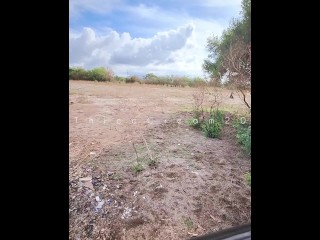 Bigass Tinder Slut Risky Outdoor Public Car Fuck Creampie