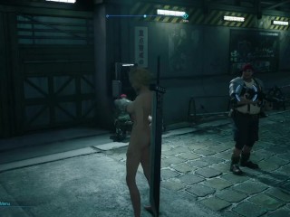 Final Fantasy VII Remake Nude Mod Installed Game Play [Part 02] - Final Fantasy 7 Nude mods