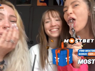 SEX VLOG - True lesbian tention and shocked cameraman - by Bella Mur