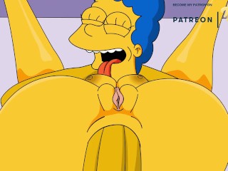 MARGE FULL NELSON ANAL SIMPSONS XXX CARTOON PORN