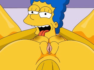 MARGE FULL NELSON ANAL SIMPSONS XXX CARTOON PORN