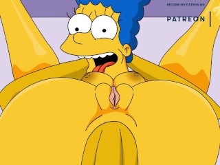 MARGE FULL NELSON ANAL SIMPSONS XXX CARTOON PORN