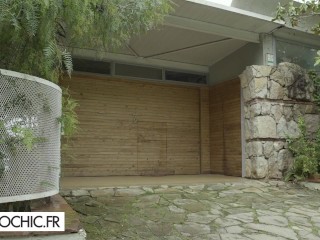 Clea Gaultier is submitted in a trio