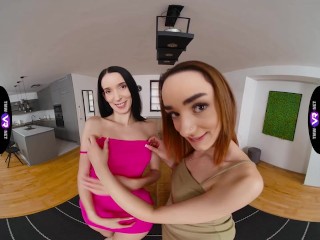 TmwVRnet - Aliсe Zaffyre & Jasmine Jayne - Watch our girlish games!