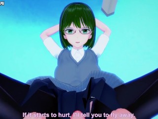 Sakura from Horimiya Gives You A Footjob Hentai POV