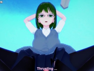 Sakura from Horimiya Gives You A Footjob Hentai POV