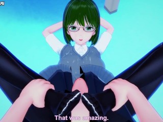Sakura from Horimiya Gives You A Footjob Hentai POV