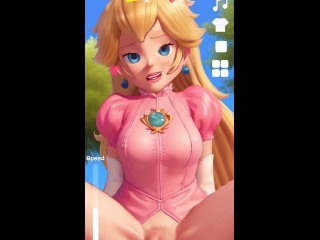 Un simulador de Sexo con La Princesa Peach de Super Mario Bros - Oh My Waifu