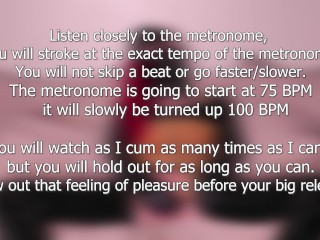 The RubberDoll's Gagged & Guided Masturbation Session