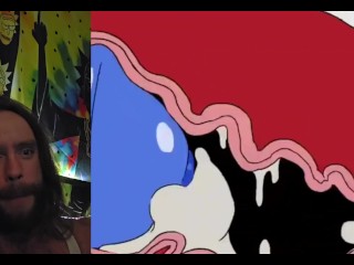 Imaginary friend fucked in ass stuck in wall