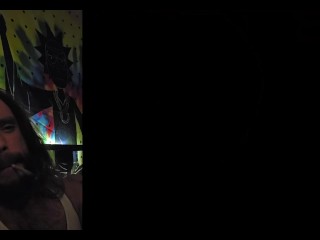 Imaginary friend fucked in ass stuck in wall