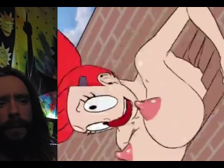 Imaginary friend fucked in ass stuck in wall