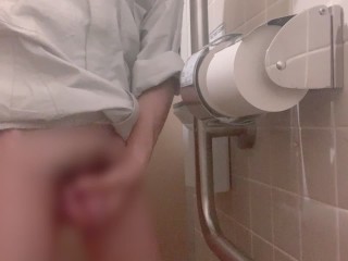 【睡眠導入】見たら寝れる7分間オナニー (トイレ内】