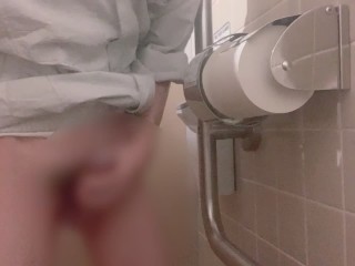 【睡眠導入】見たら寝れる7分間オナニー (トイレ内】