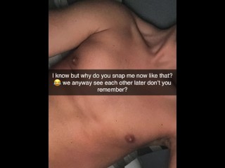 Teen wants to fuck gay best friend snapchat