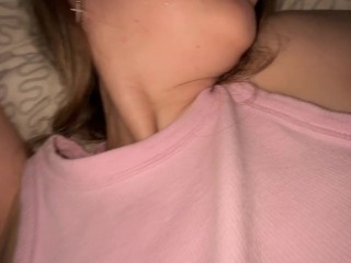 👩🏻SMALL STEP SIS HAS VERY 🤏🏻TIGHT PUSSY. IT WAS BIG PROBLEM FOR MY BIG DICK