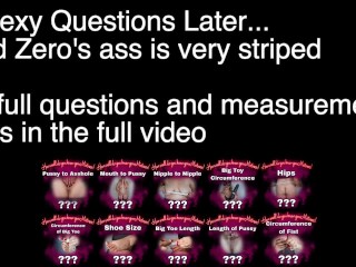 Training Zero Femdom Bondage Quiz - Know Your Mistress! BDSM Spanking Cane Predicament Real Homemade