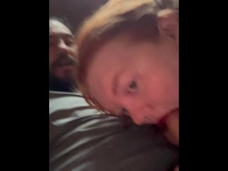 Dirty redhead suck my dick