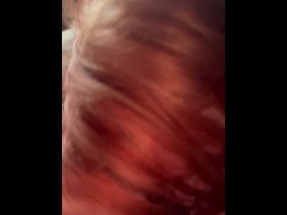 Dirty redhead suck my dick