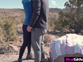 Horny Hiker Gets Fucked By Random Guy And Gets A Random Facial - Ciren Verde