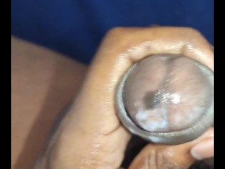 CUMMING LOADS ON MY BEDSHEET