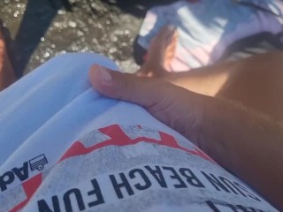 ASMR - JOI | (TURISTA ESIBIZIONISTA) SBORRATA IN PUBBLICO