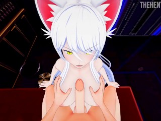 INTENSE SEX WITH BLACK HANEGAWA 💫 BAKEMONOGATARI HENTAI