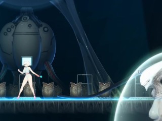 2B NIER AUTOMATA ALIEN GANGBANG