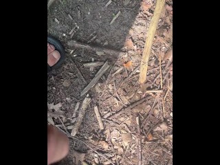 College Boy Mid Day Piss in the Woods - Dane Coxx