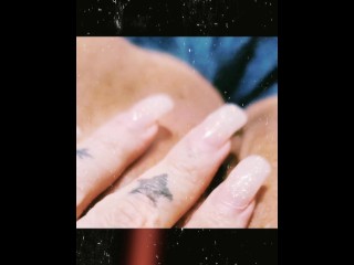 Tight wet latina needs to be stretched out