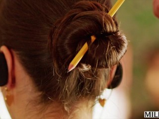 MILFY Hot teacher Lexi fucks high-school student