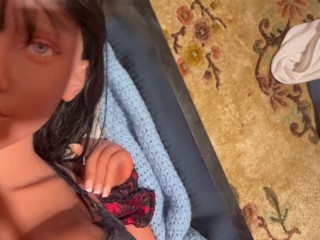 Shy Teen Doll Loves Tittyfucking