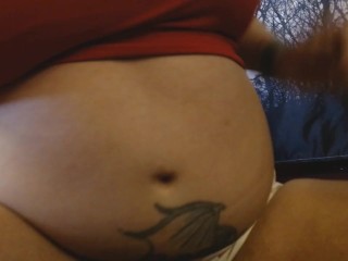 Big Jiggly Belly Bulge Fat Thick Chubby BBW