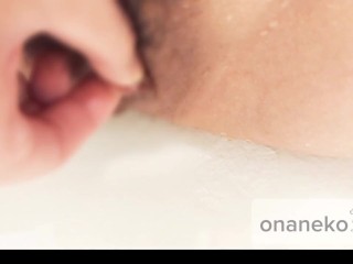 【変態OL】でかクリをしこしこオナニー。クリチンポ皮オナたのちい